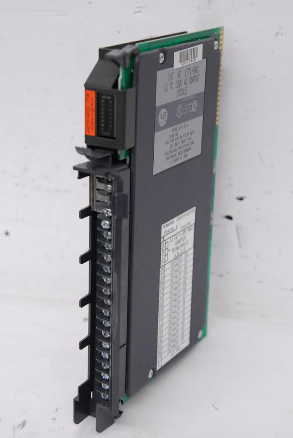 Used Allen-Bradley 1771-OAD 12 TO 120V AC Output Module