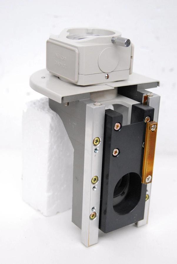 Used Nikon Diaphot TMD Inverted Microscope - Focusing Assembly Nosepiece Mount