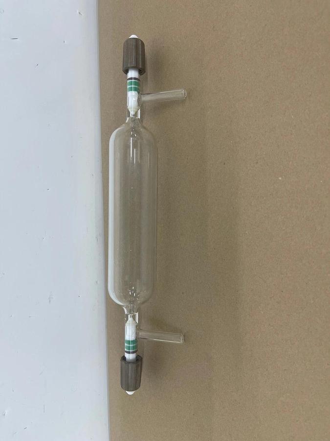 Used 250 ml Whole Air Sampling Bulb with 2 ports and 2 PFTE stopcocks
