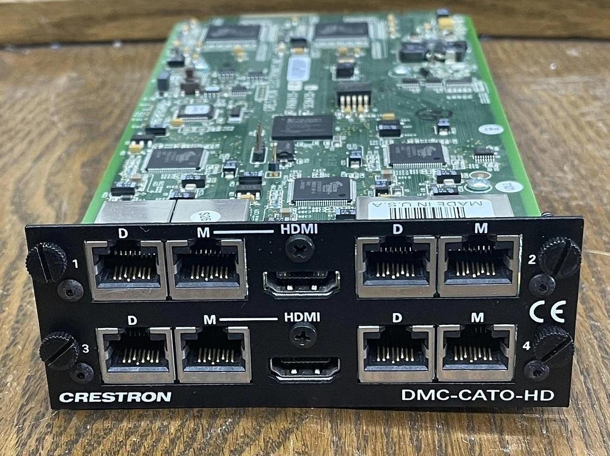 Used Crestron DMC-CATO-HD 2-channel DigitalMedia CAT output card