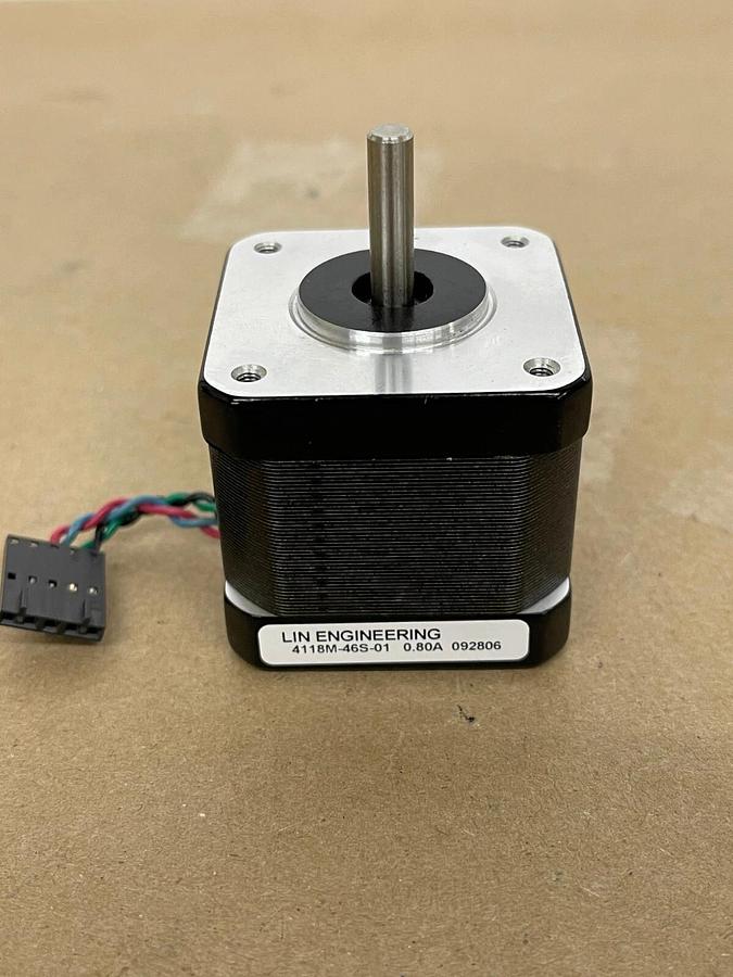 Used LIN Engineering 4118M-46S-01 Hybrid Stepper Motor