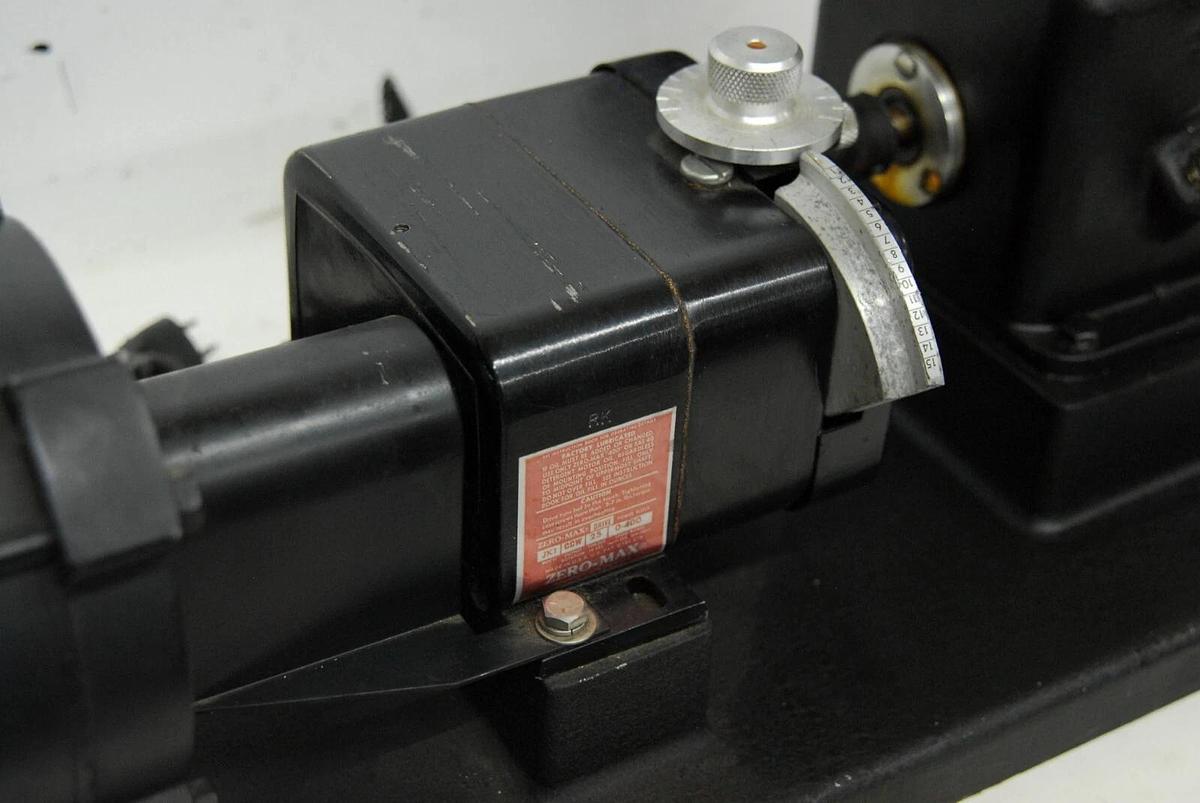 Used Sigmamotor T6SH Finger Pump W/ Zero-Max JK1 Drive, GE 5KH32KG651AX Motor - Works