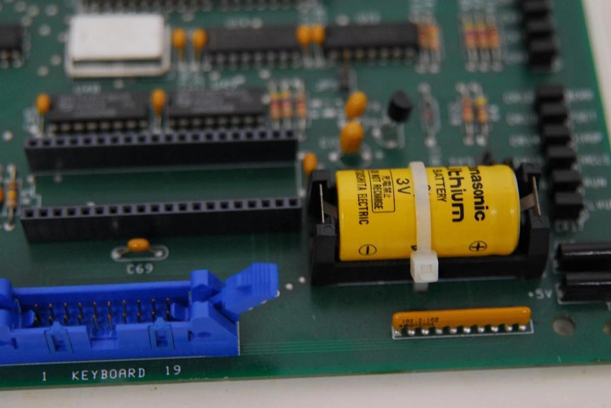 Used Beckman 00500956 Motherboard W/ Attached Board 606725 (Beckman LS6500)