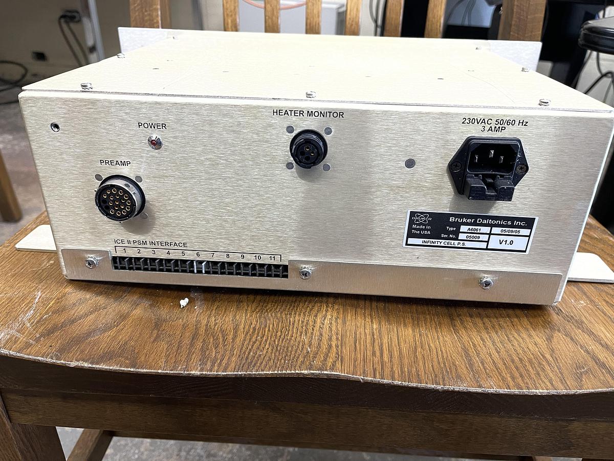 Used Bruker A6061 Infinity Cell Controller 2 - Power Supply