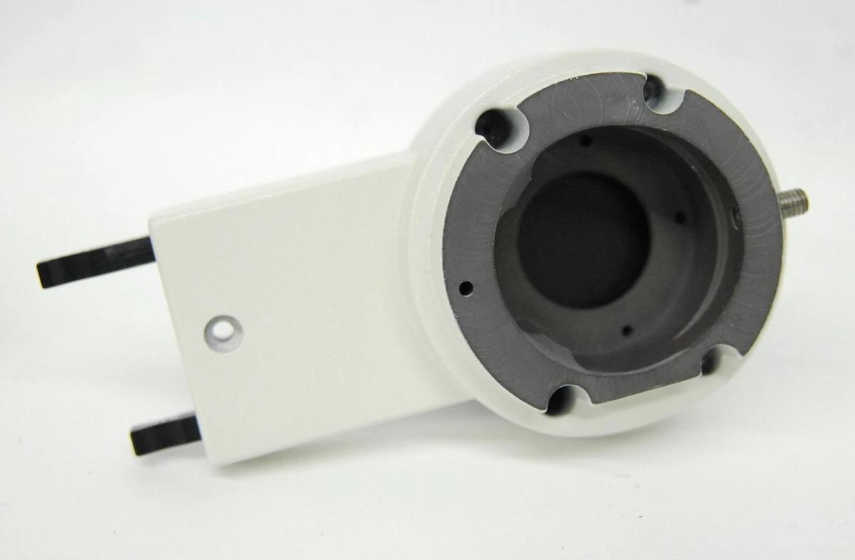 Used Leica 307-072.058 Hg 50W LH-106z Lamp Housing W/ DM IL Fluorescence Port Mount