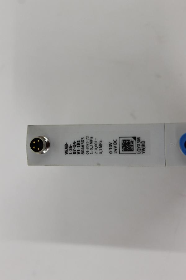 Used Festo VEAB-L-26-D7-Q4-V1-1R1 Proportional pressure control valve