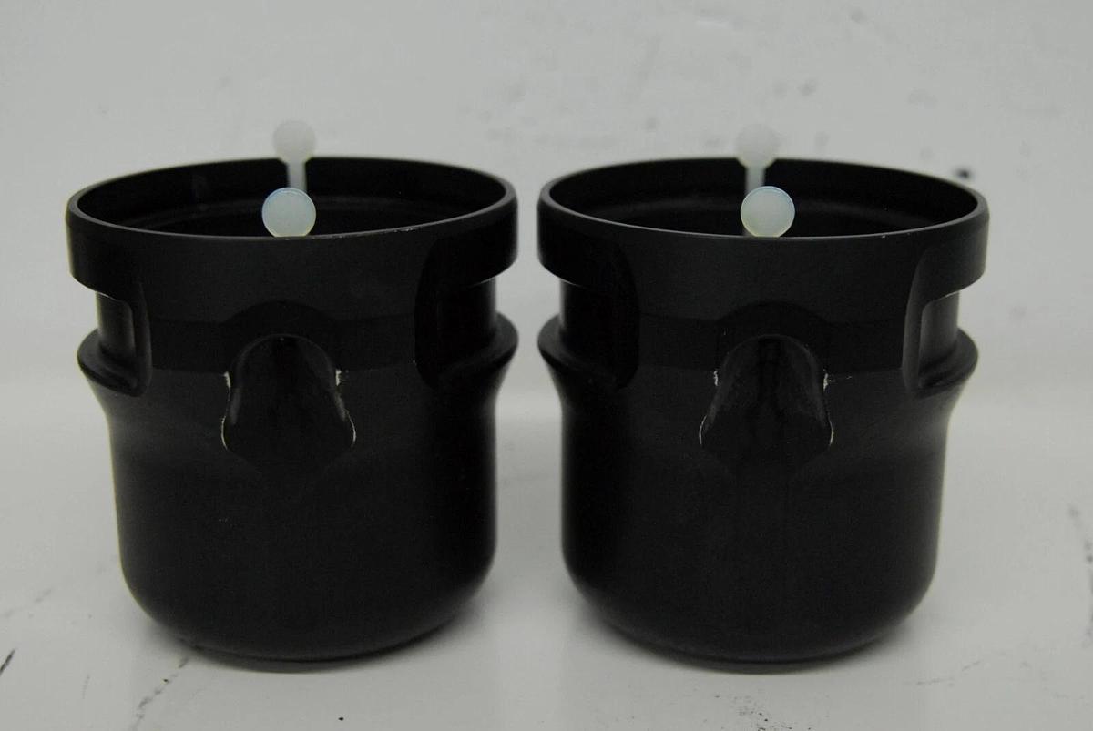Used Beckman GH-3.8 680g Swing Buckets W/ 14 Slot Inserts 349950 - Lot of 2