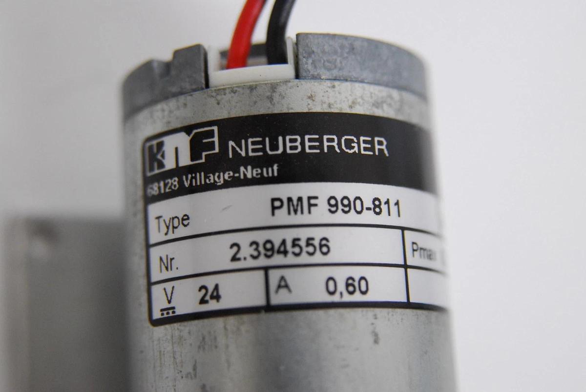 Used KNF PMF 990-811 24v Mini Diaphragm Vacuum Pump - Bio-Rad 1575 ImmunoWash