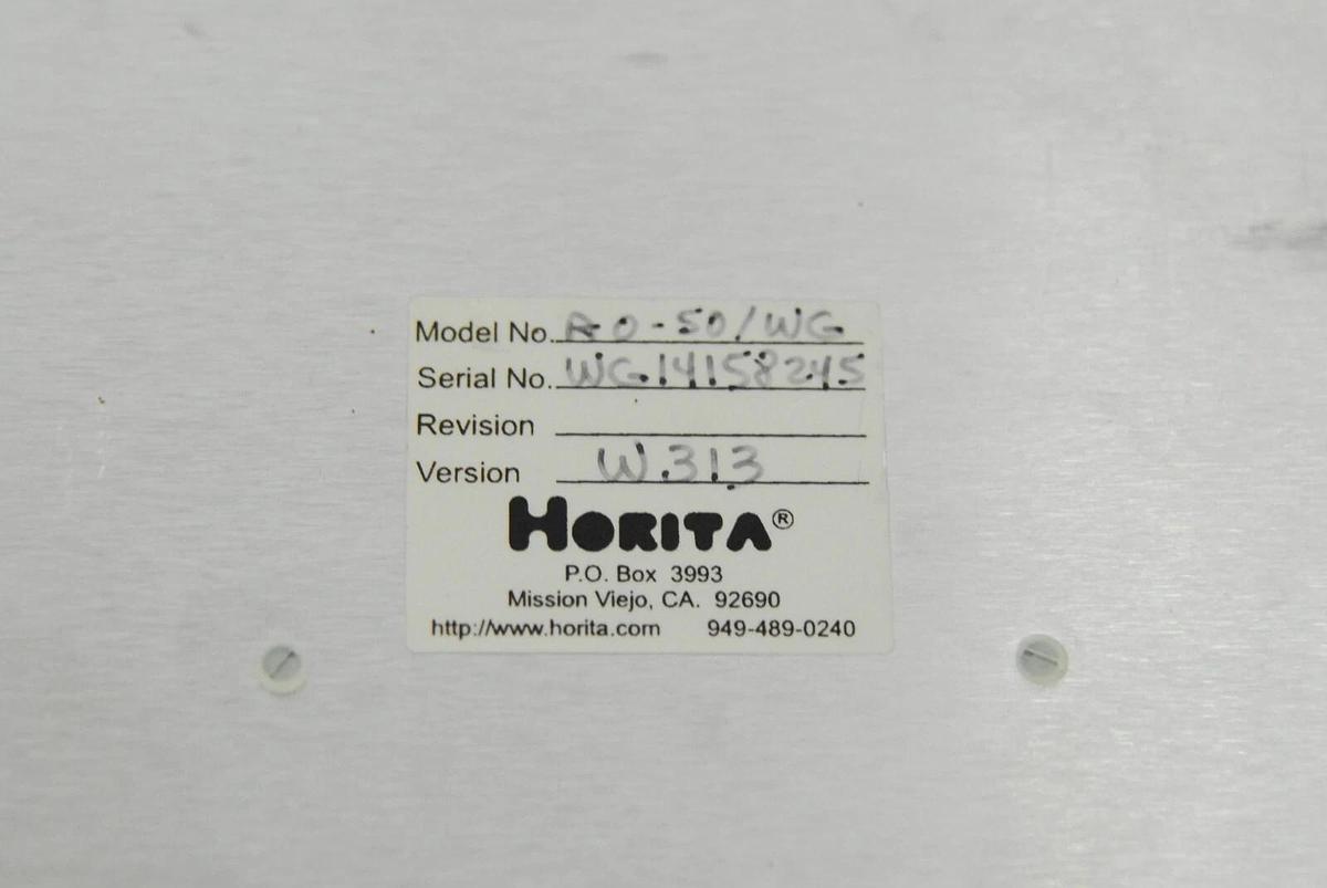 Used Horita RM-50 II Time Code Generator (2x W313, 1x T310) W/Power adapters - TESTED