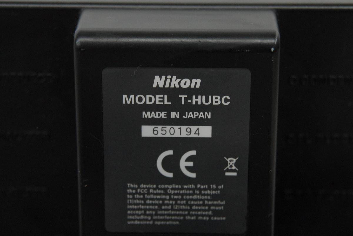Used Nikon T-HUBC Communications Hub Controller W/ T-RCP Remote Control Pad (TE2000)