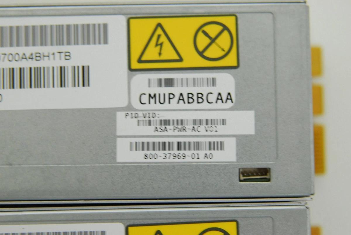 Used Cisco ASA-PWR-AC / AcBel FS1002 450W Switching Power Supply Module - Lot of 2