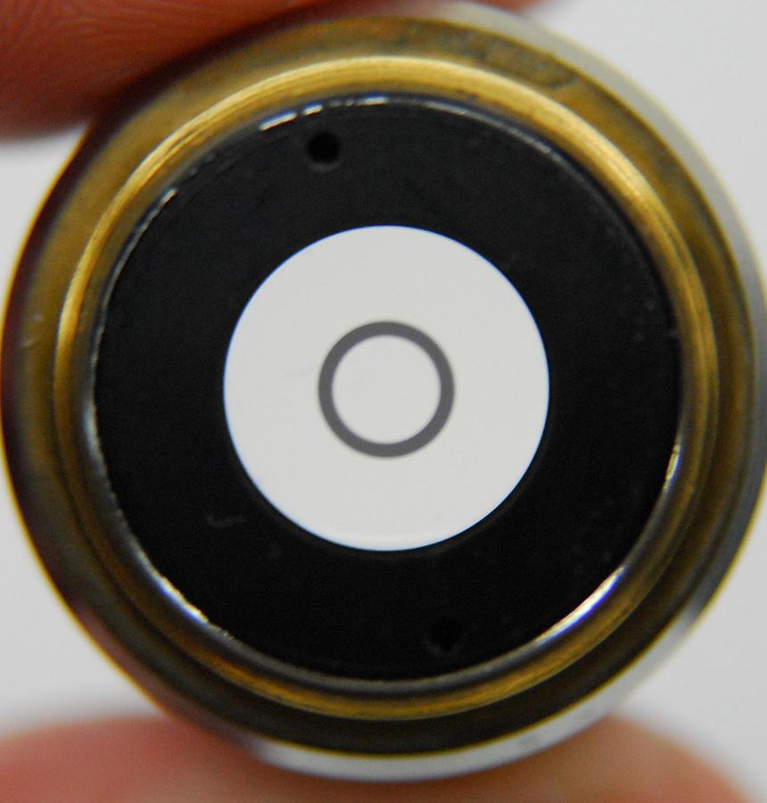 Used Olympus 1-LP124 SPLAN 4 PL 4x Phase Contrast Microscope Objective