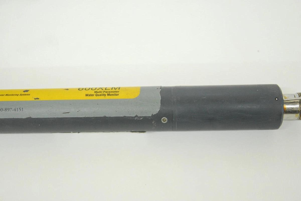Used YSI 600XLM Multiparameter Water Quality Sonde W/ 006092-50-CE 6-Series 50f Cable