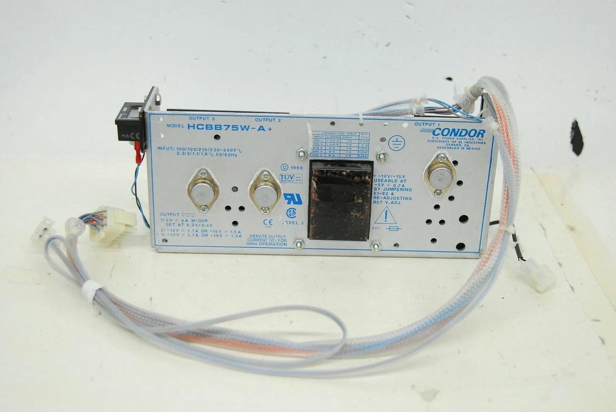 Used Condor HCBB75W-A+ Linear Power Supply (FACSCalibur)