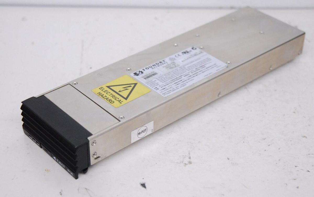 Used Foundry Networks SX-ACPWR-POE 1250W FastIron SuperX/SX800/SX1600 AC Power Supply