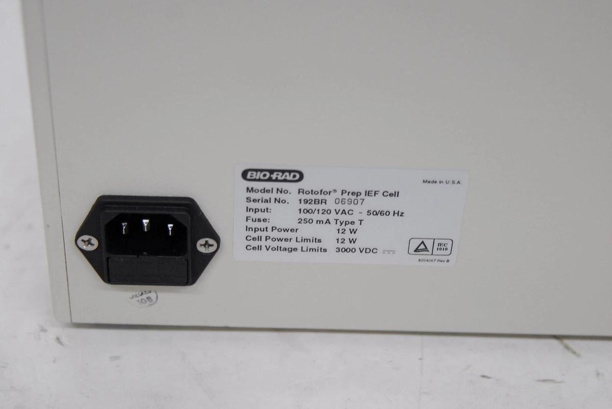 Used Bio-Rad Rotofor Prep IEF Cell - Electrophoresis Bio Rad