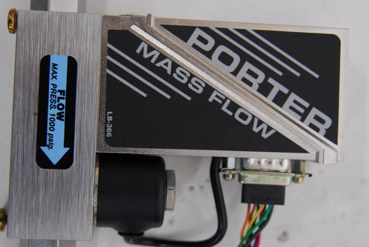 Used Porter Perkin Elmer LB-366 201-DNASVCAG Mass Flow Meter