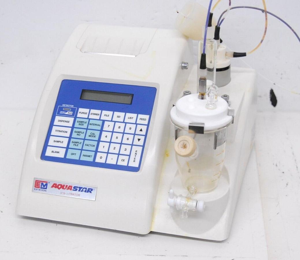 Used EM AquaStar V1B Titrator System