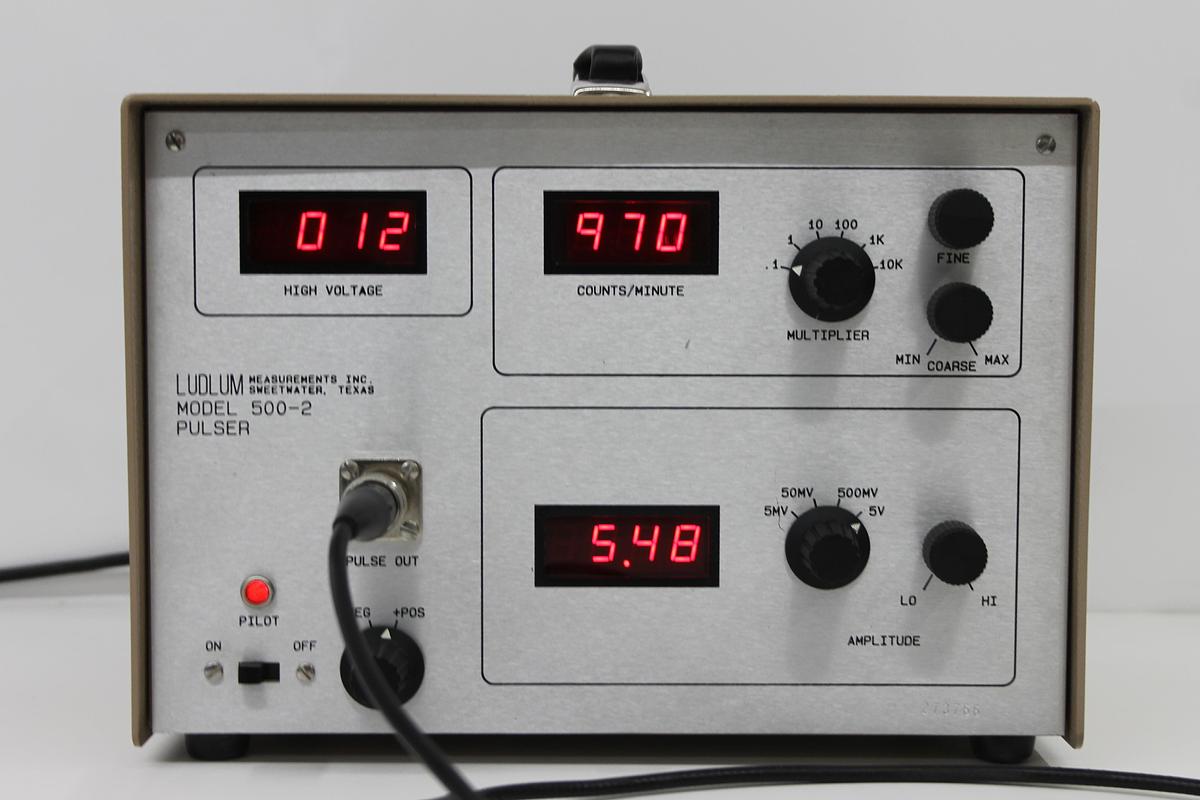 Used Ludlum 500-2 Pulser Pulse Generator