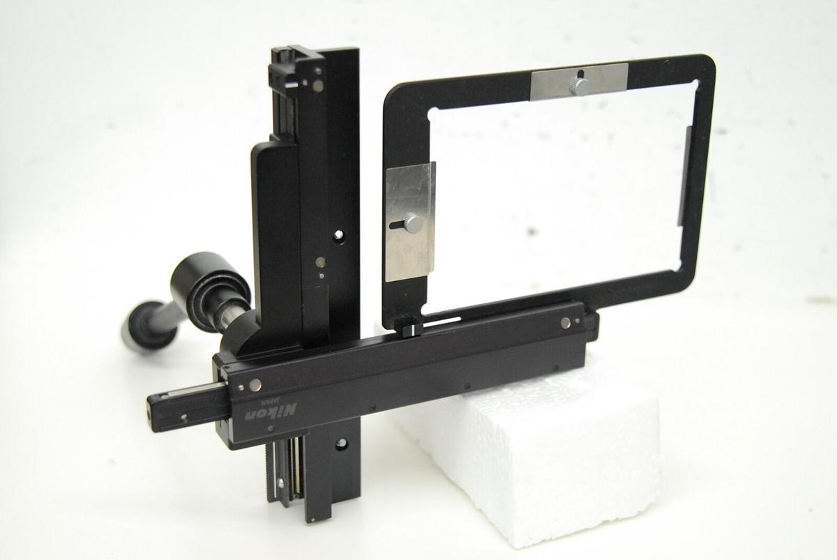 Used Nikon Attachable X/Y Mechanical Stage Specimen Holder (Diaphot)