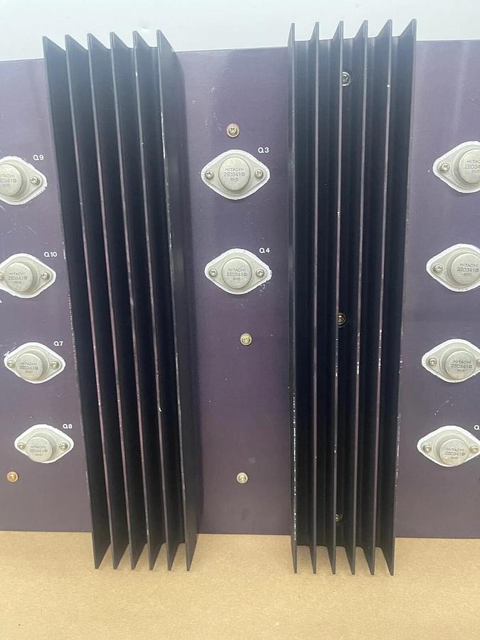 Used Seiko Seiki DC Power Supply 535-5514 W/ Transistor Board