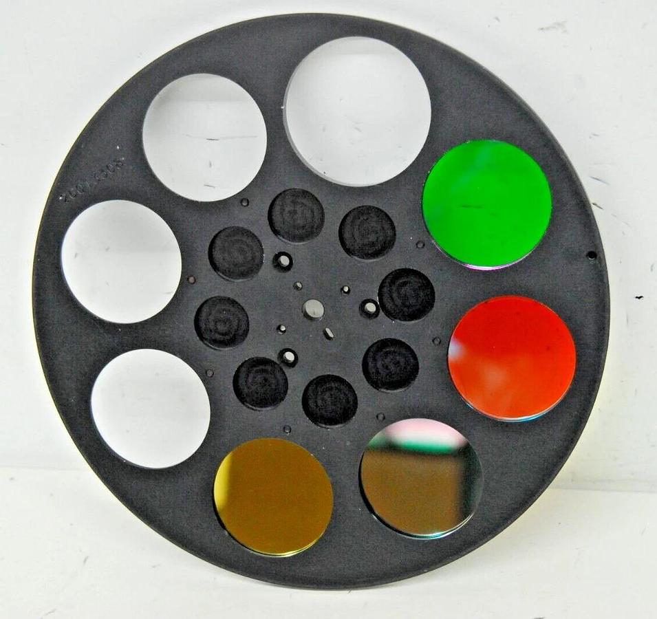 Used Caliper Life Science Ivis Lumina II - 6-Position Filter Wheel 055-01 W/ Filters