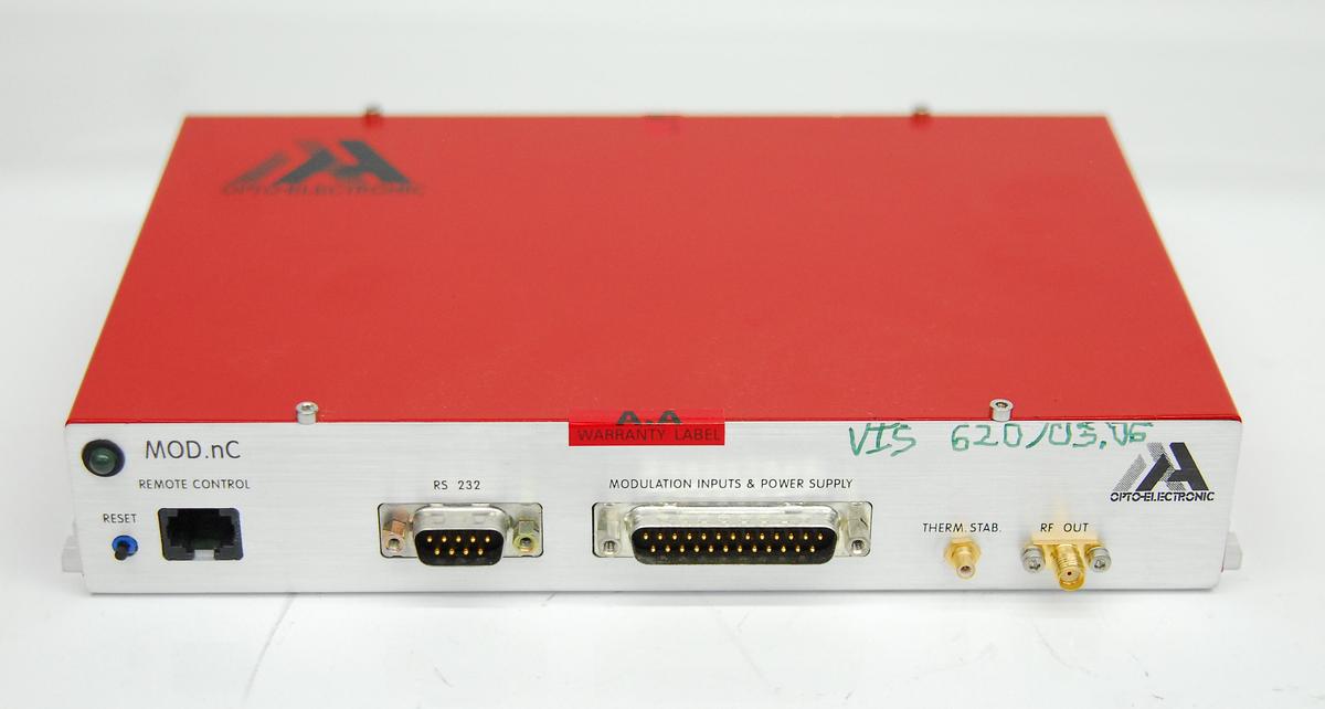 Used AA Opto-Electronic MOD.6C.10.10.RS232 Driver AA.AOTF.nC-TN 620 Modulator