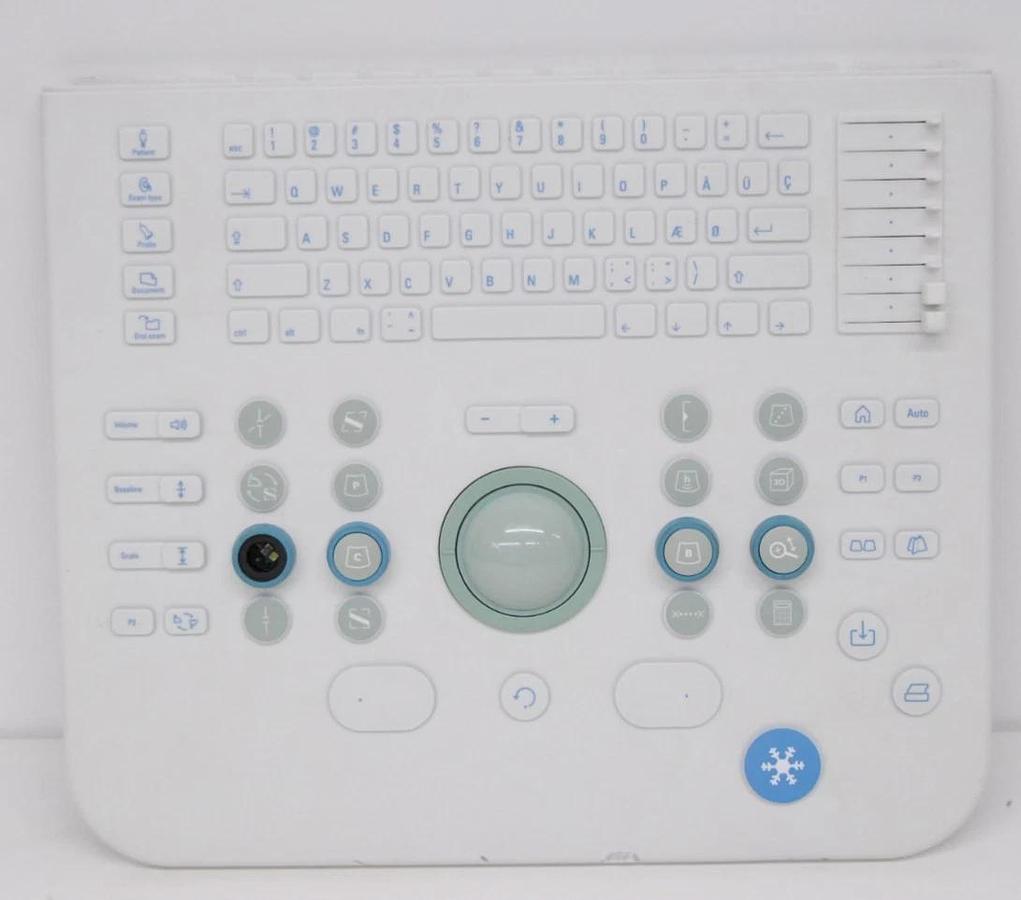 Used BK Medical NP0182 Keyboard and Trackball - Flex Focus Ultrasound