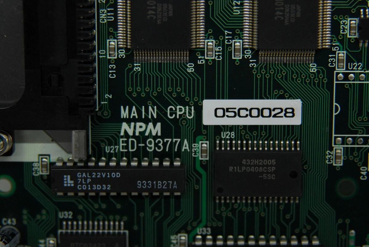 Used NPM ED-9377A Main CPU Board (Qiagen BIOROBOT EZ1)