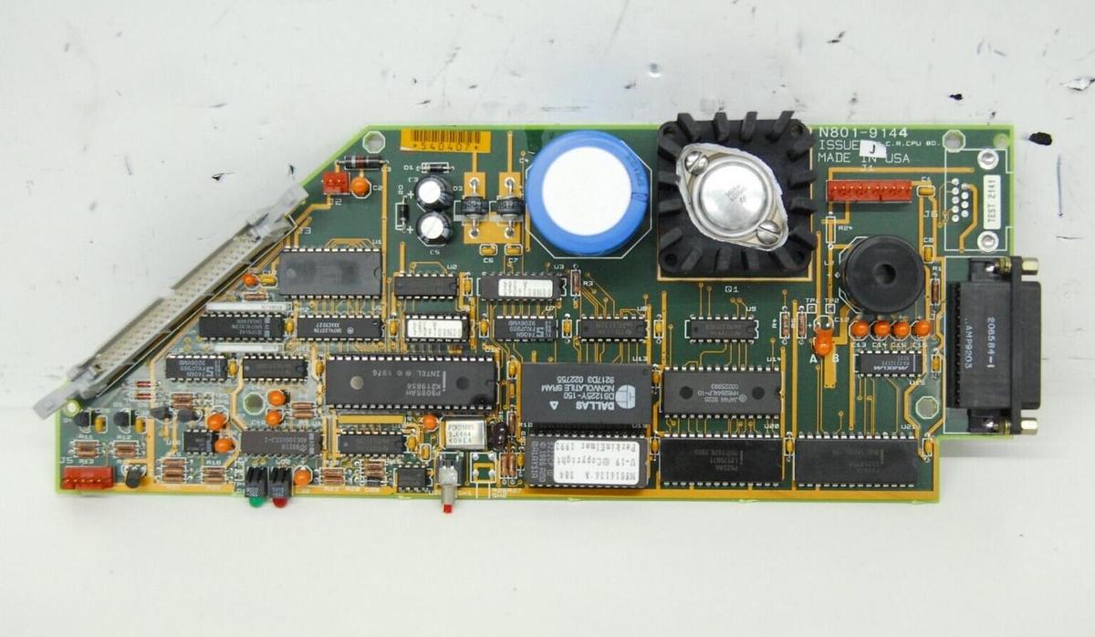 Used Perkin Elmer N801-9144 PCR CPU Board