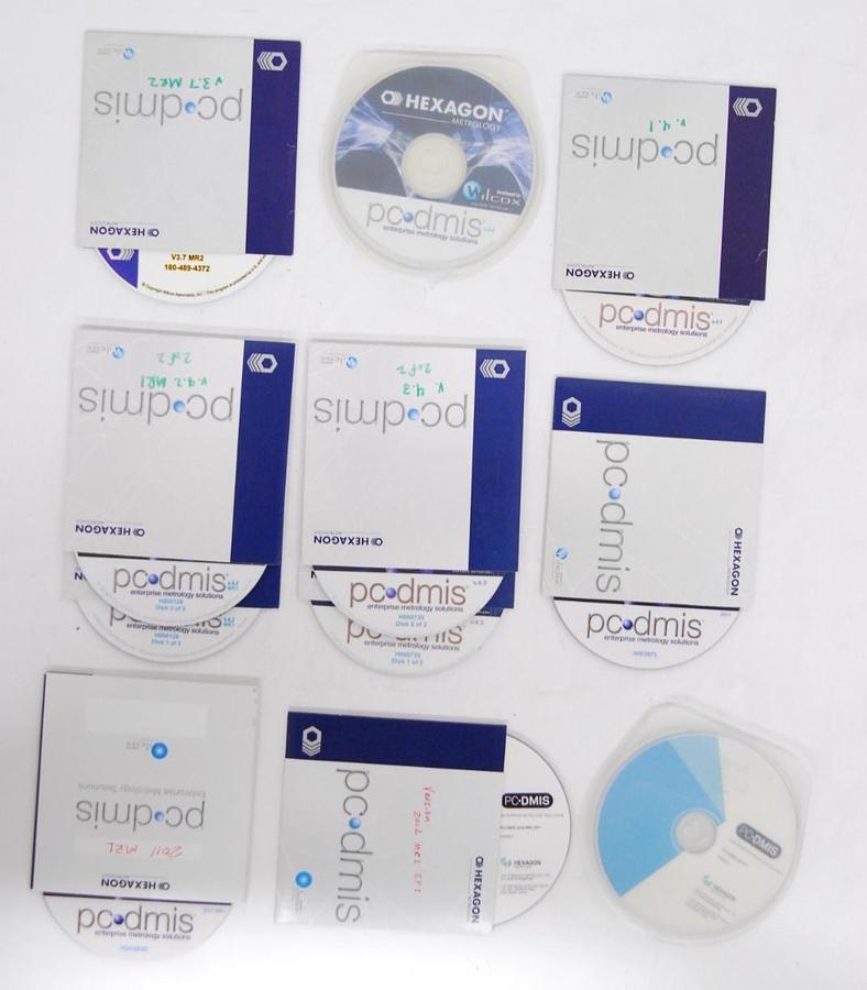 Used Wilcox Hexagon Metrology PC-DMIS v3.7/4.0/4.1/4.2/4.3/2011/2012/2014.1 Software