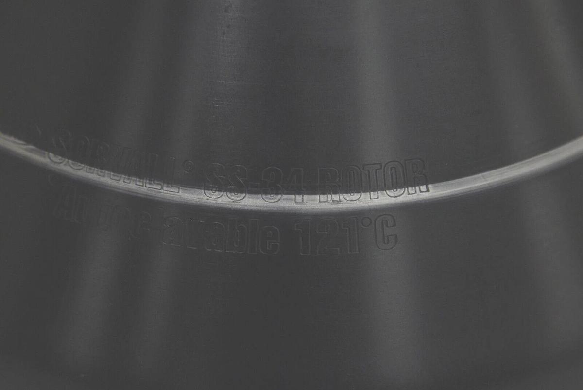 Used Sorvall SS-34 Autoclave 121°C Centrifuge Rotor