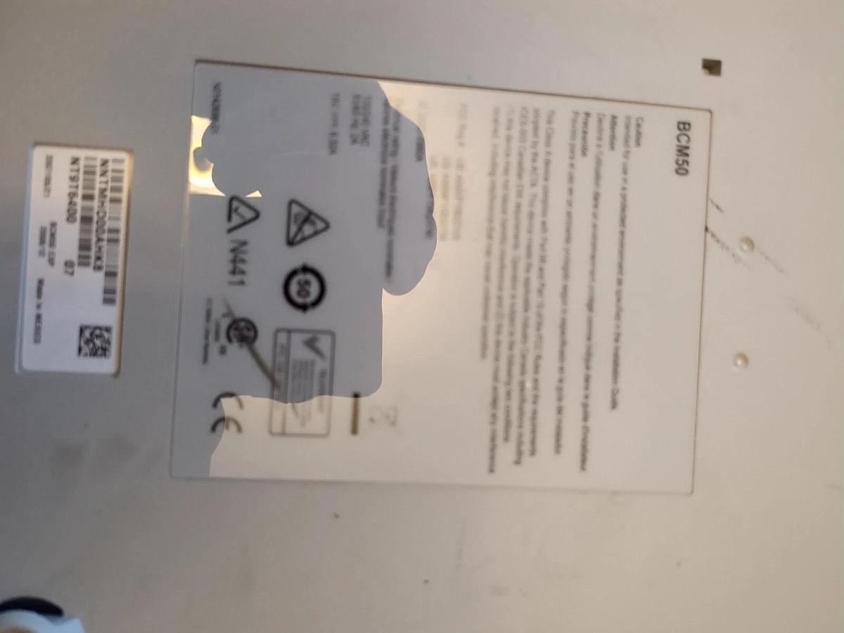 Used Avaya Nortel BCM 50 BCM50 R5  NT9T6505E5, with DSM 32+ card