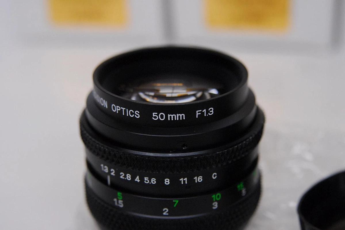 Used Javelin Precision Optics CCTV JL5013 FFL 1" FORMAT 50mm F1.3, Lens, C-Mount