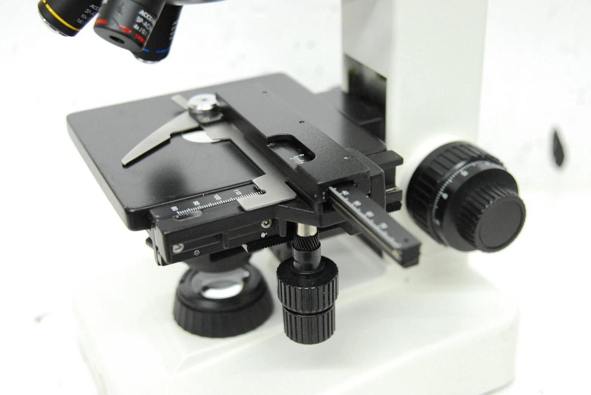 Used Accu-Scope Compound Microscope W/ SP-ACHRO 4x/10x/40x Objectives