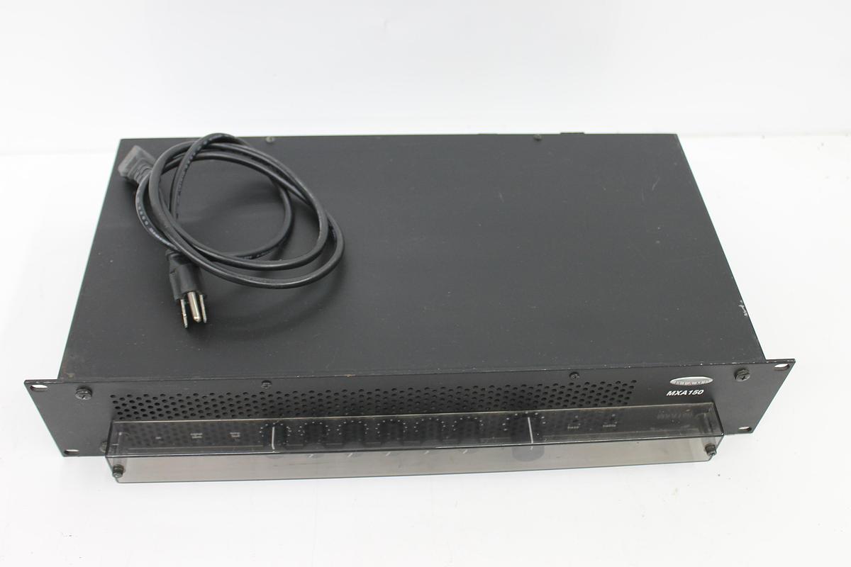 Used Biamp MXA150 6-Channel Audio Mixer Amplifier