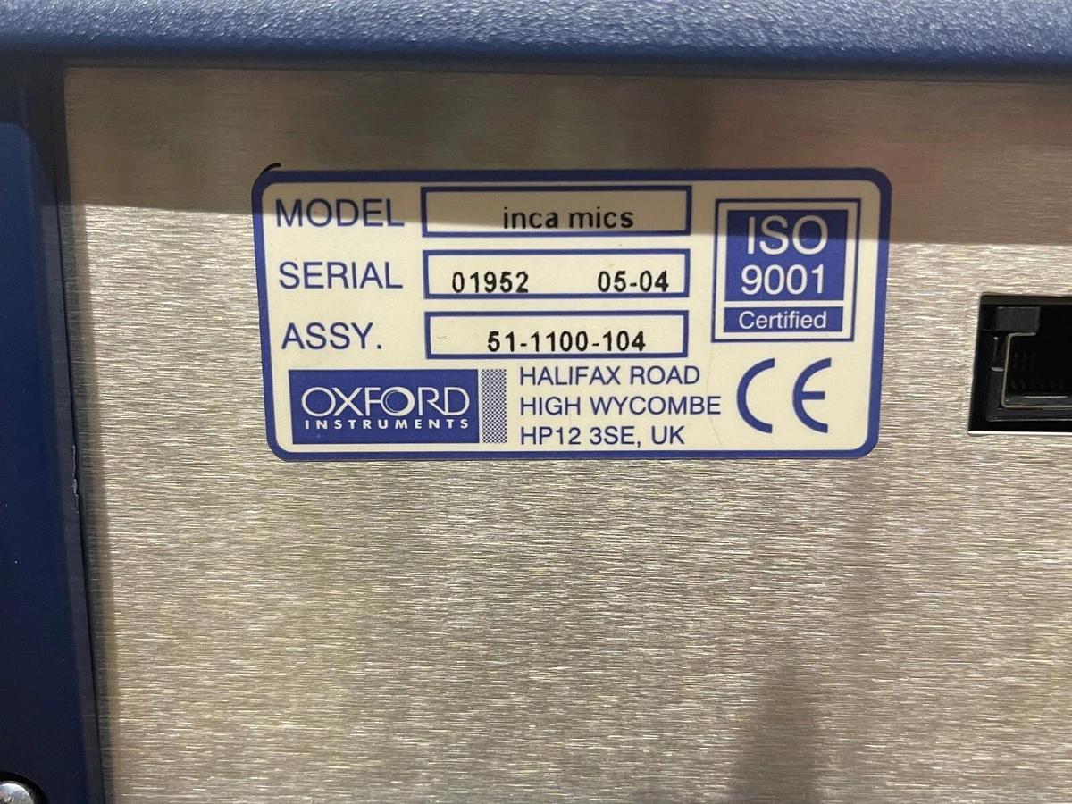 Oxford Instruments Inca X-Stream 51-1100-103 & Mics Controller 51-1100-104