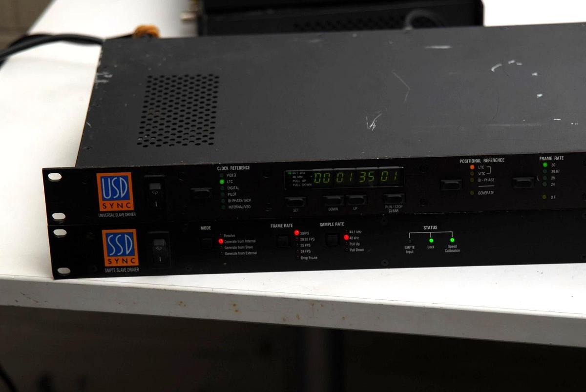 Used Digidesign Lot ADAT Bridge 24 x2, SSD Sync SMPTE, USD Universal Sync