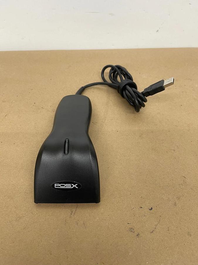 Used POS-X ION-SE1-ACU Short Range Linear Handheld Wired Barcode Scanner