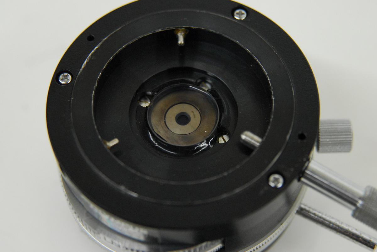 Used Olympus BH2-PA Microscope Polarizing Intermediate Attachment W/ 530nm Wave Plate