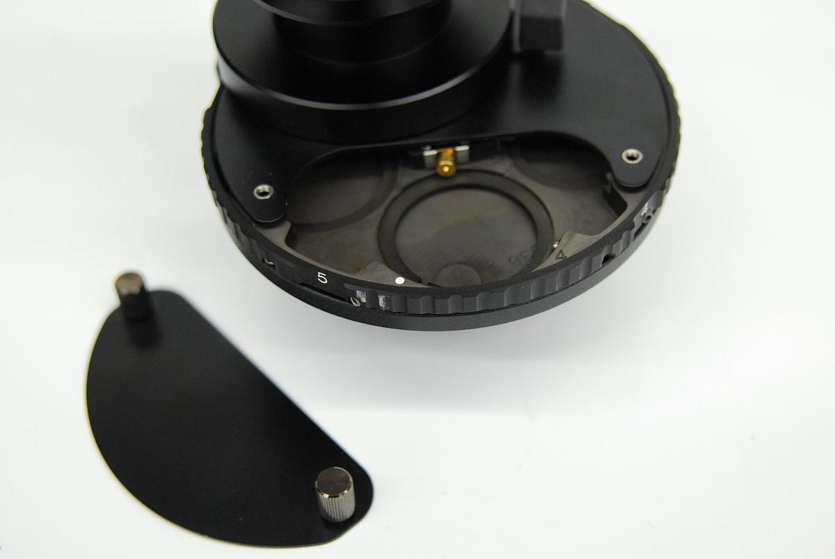 Used Olympus IX-LWUCD LWD Condenser W/ IX-LWPO POL Attachment