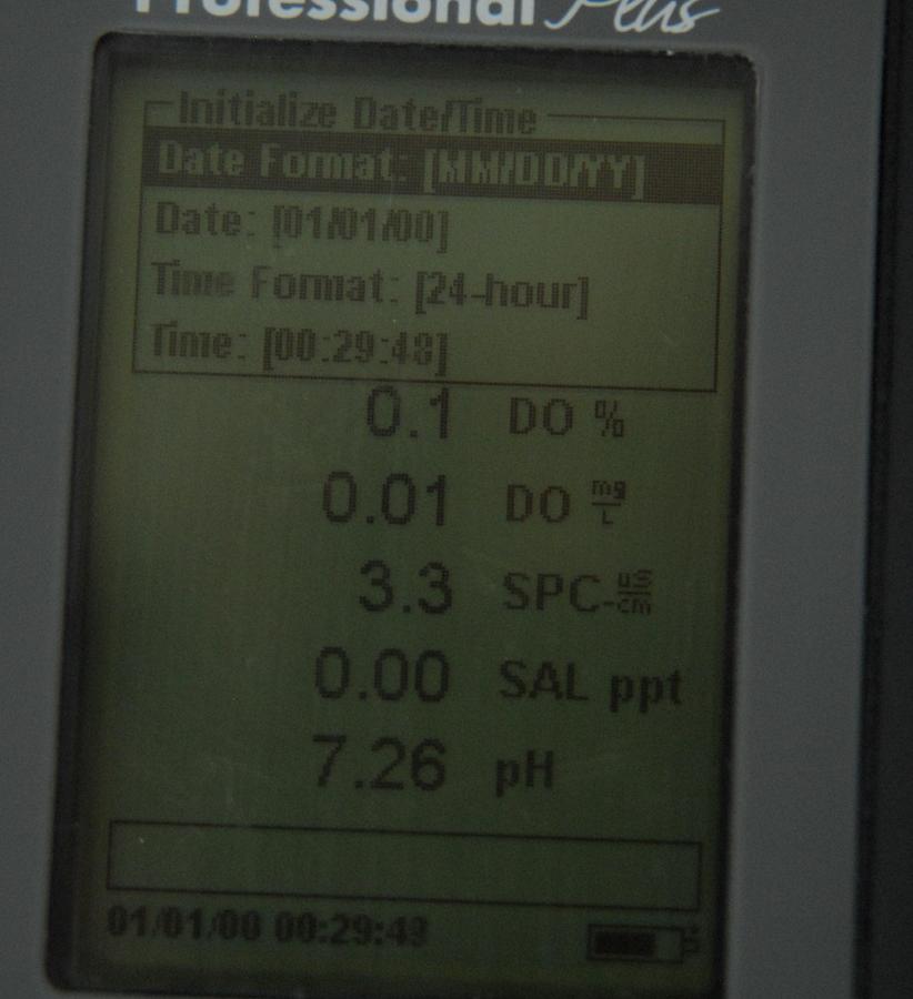 Used YSI Professional Plus Water Quality Meter W/ Quatro ISE-ISE-DO-COND-T, ProComm Kit 605604