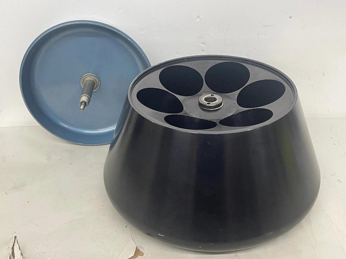 Used Sorvall GS-3 Fixed-Angle Rotor - 6 x 500 mL - 9,000 RPM