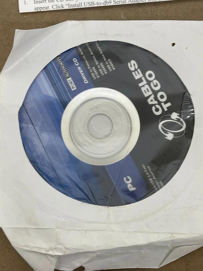 Used Cables to Go USB to serial adapter