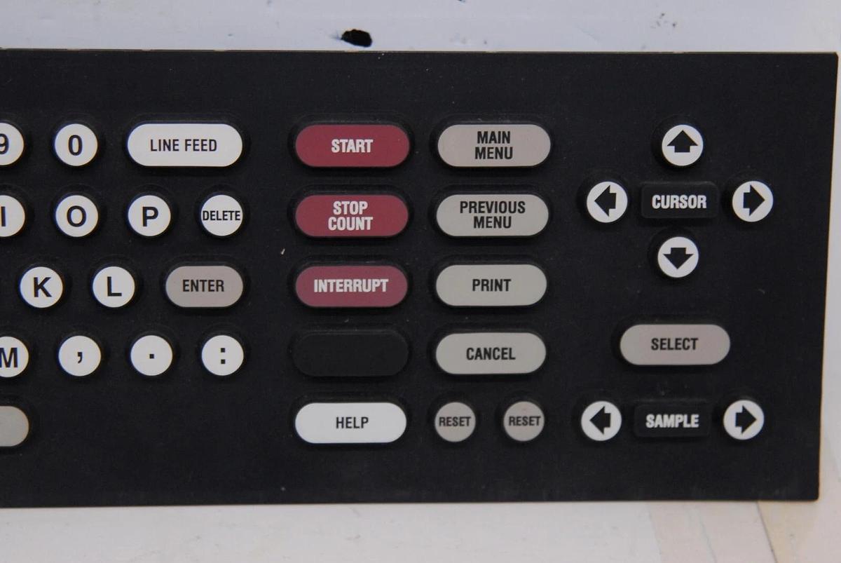 Used Esterline 9372-00033-001/E, AID-4 Keypad (Beckman LS6500)