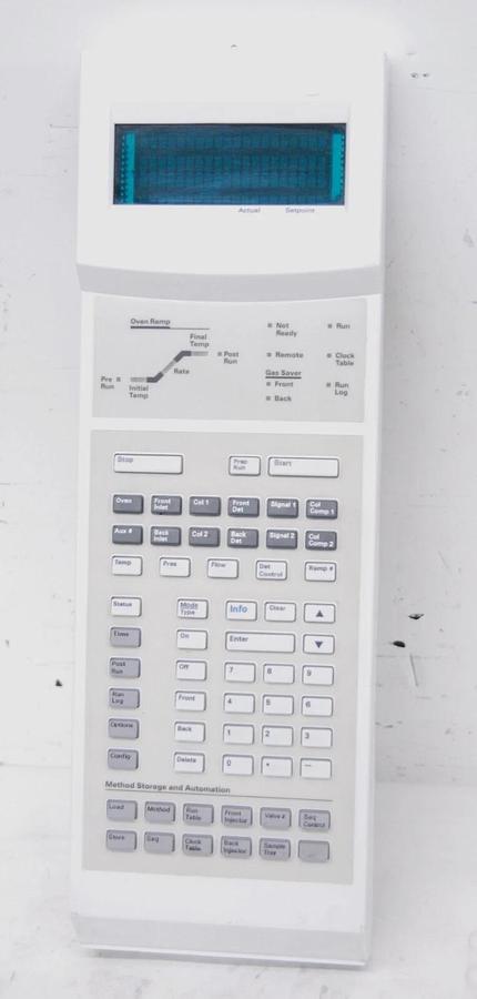 Used Agilent G1530-80000 NA204SD01BA Screen W/ G1575-40100 Keypad (6890N G1540N GC)