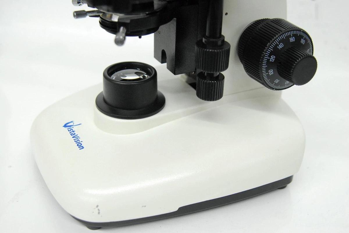 Used VWR Vistavision Compound Microscope W/ SP 4x/10x/40x/100x Objectives
