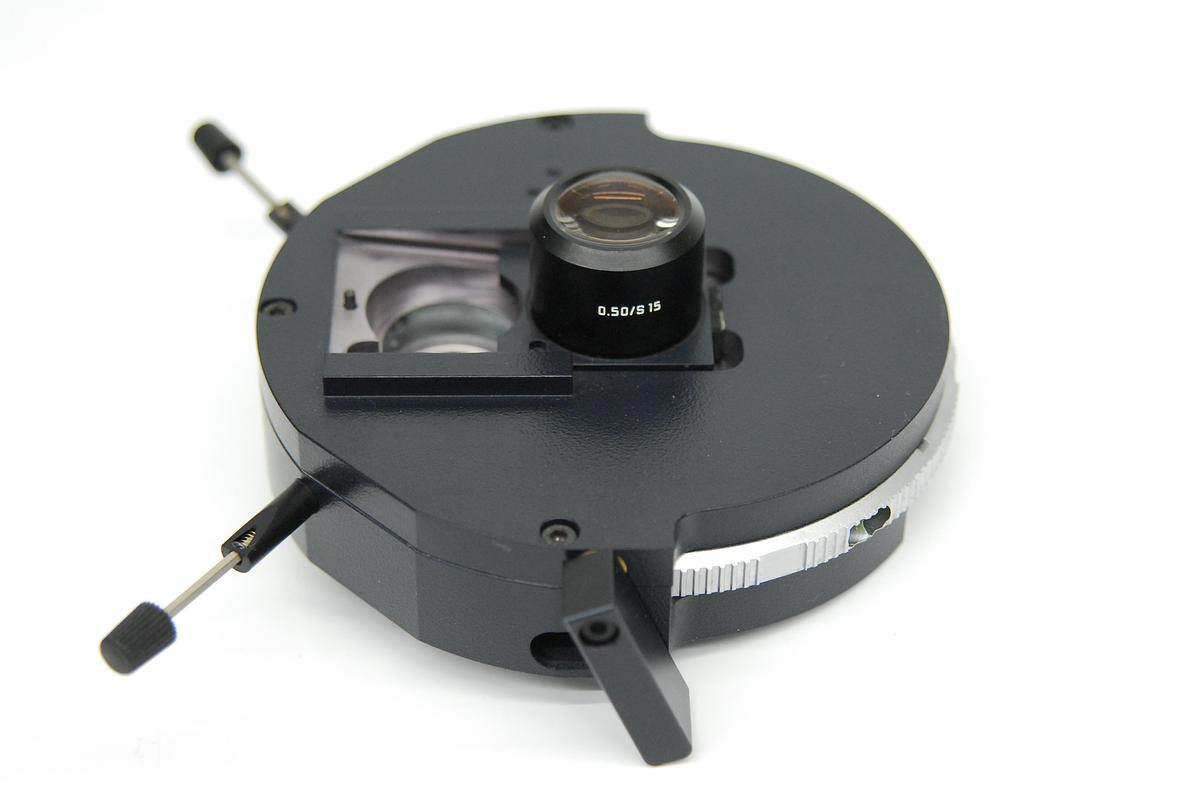 Used Leica 551062 Phase Contrast Condenser W/ C Plan 10x Objective (DMLB)