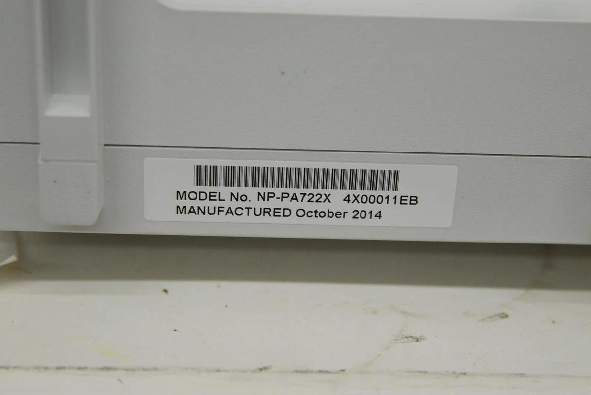 Used NEC NP-PA722X Dukane ImagePro 6772-L Multimedia Projector W/ NP13ZL Lens -TESTED