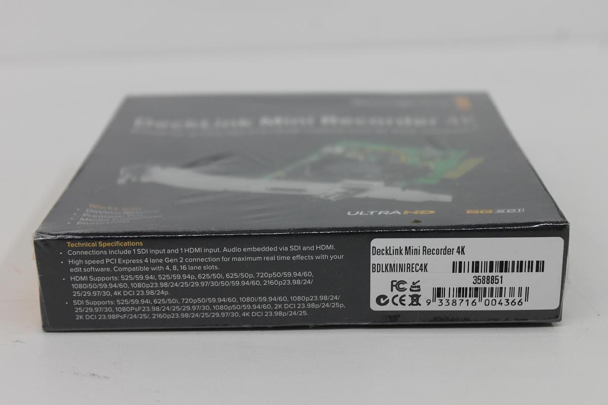 Blackmagic Design DeckLink Mini Recorder 4K - Brand New Sealed